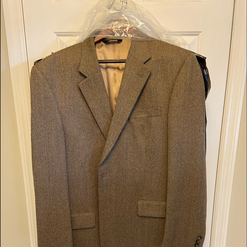 Men’s Jos A Banks Beige Tweed Sportcoat